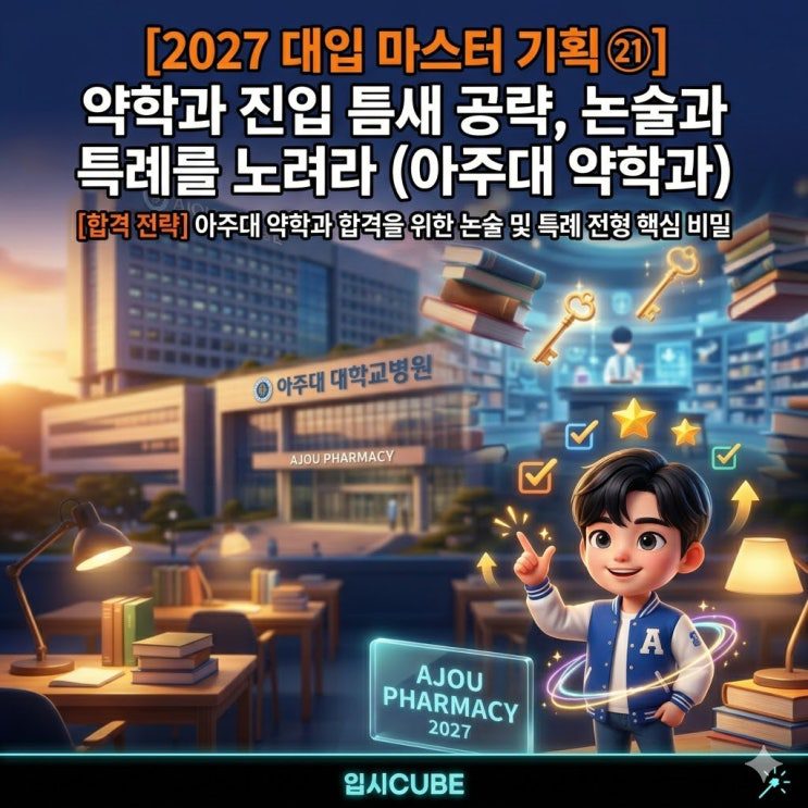 약학과 진입 틈새 — 아주대 재외국민 특례 신설과 수리논술 공략법