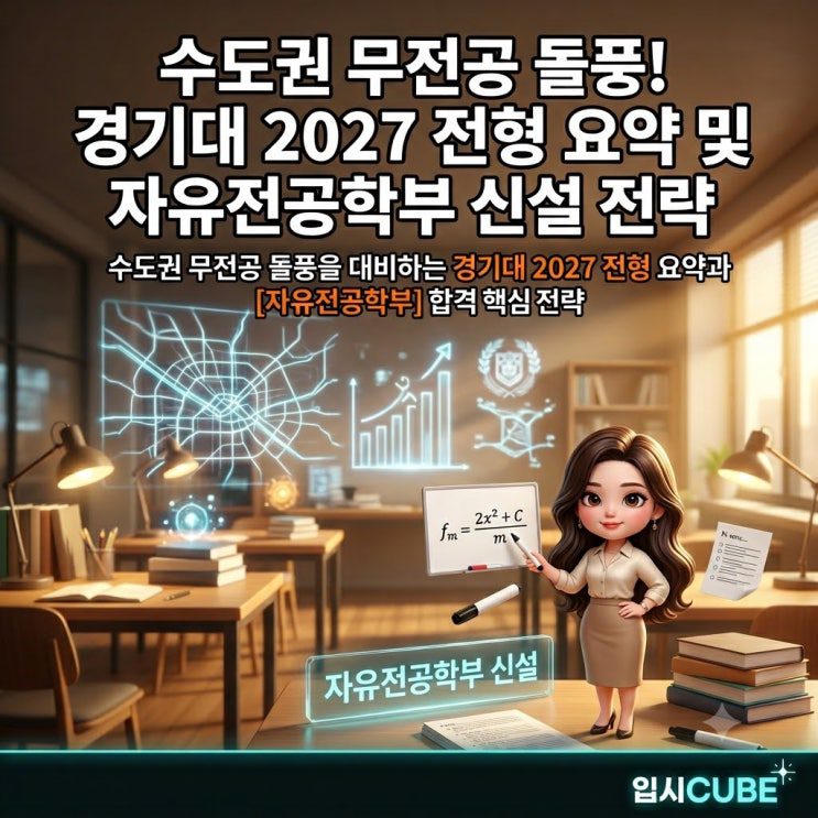 수도권 무전공 돌풍 — 경기대 자유전공학부 신설과 교과 '트윈 트랙' 전략