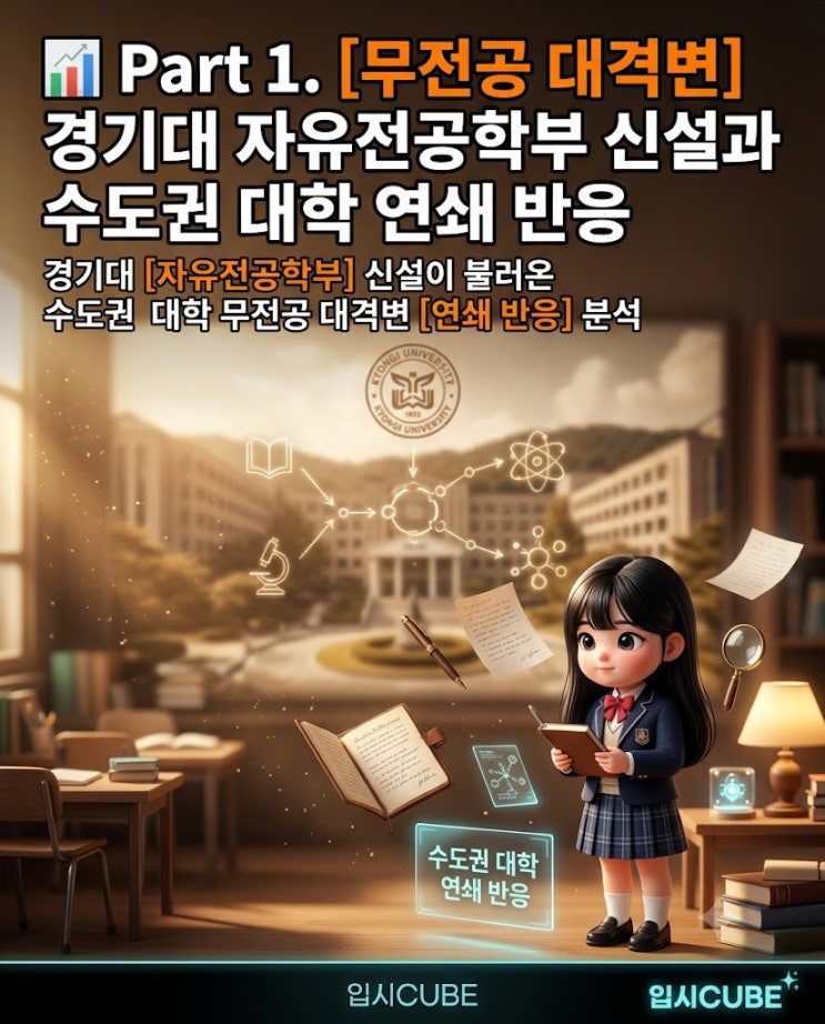 경기대 자유전공학부 신설과 수도권 대학 반응