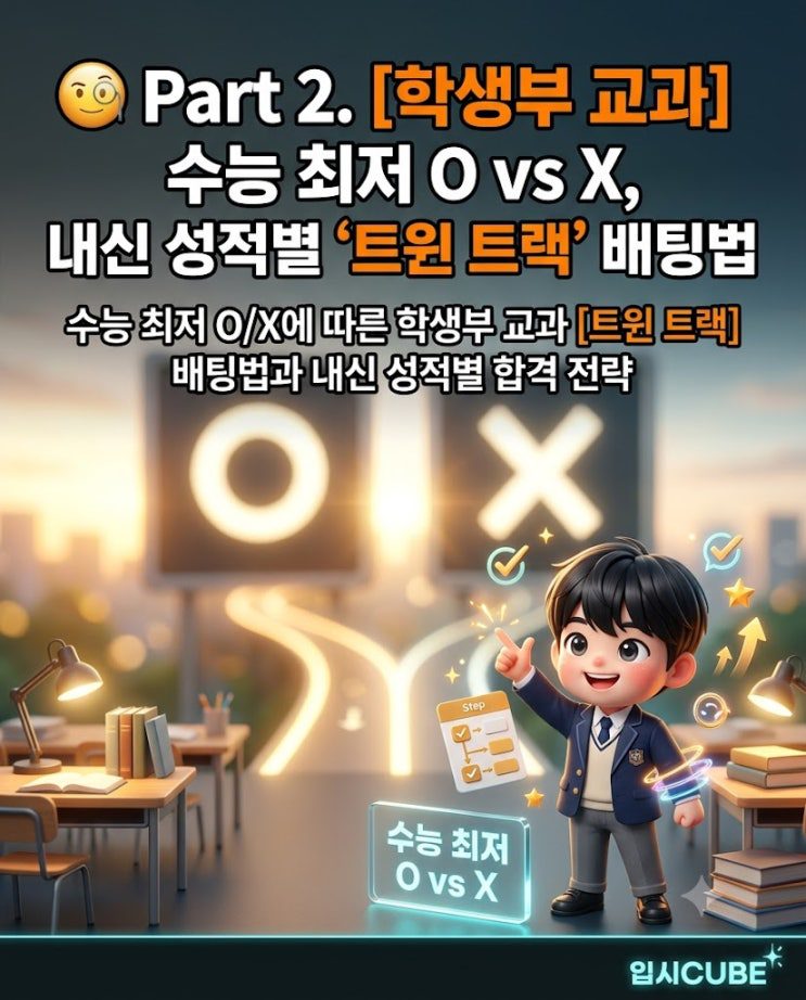 학생부교과 수능최저 트윈 트랙