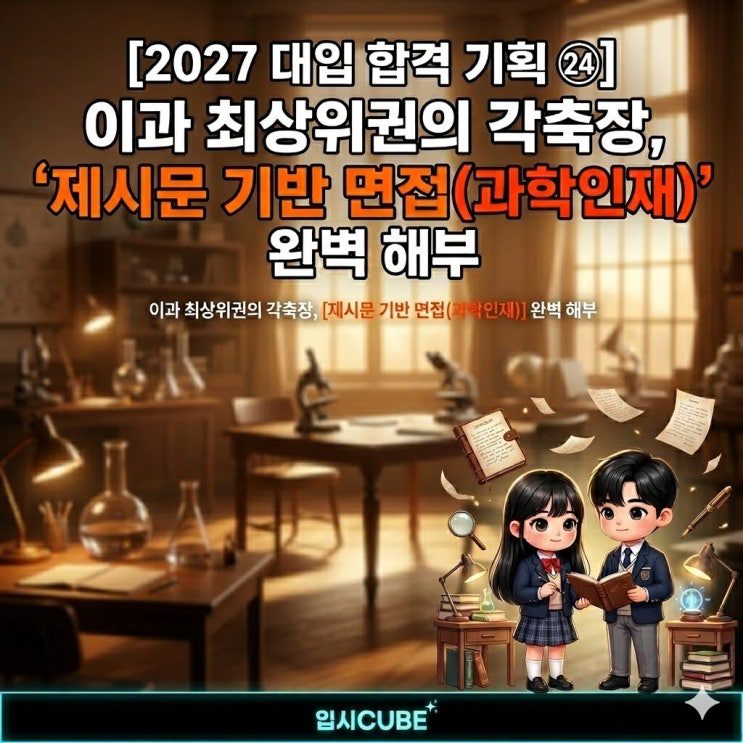 이과 최상위권의 각축장 — 성균관대·한양대·연세대 '제시문 기반 수리·과학 면접'