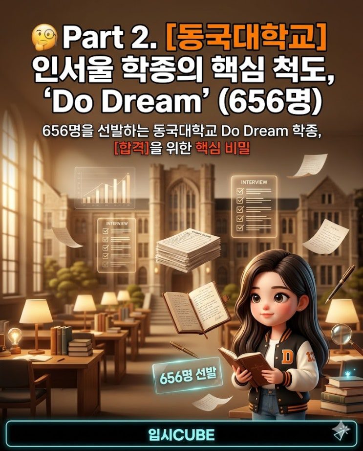 동국대 Do Dream 656명 선발