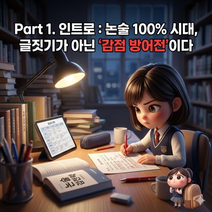 인문논술 기계적 감점 방어전