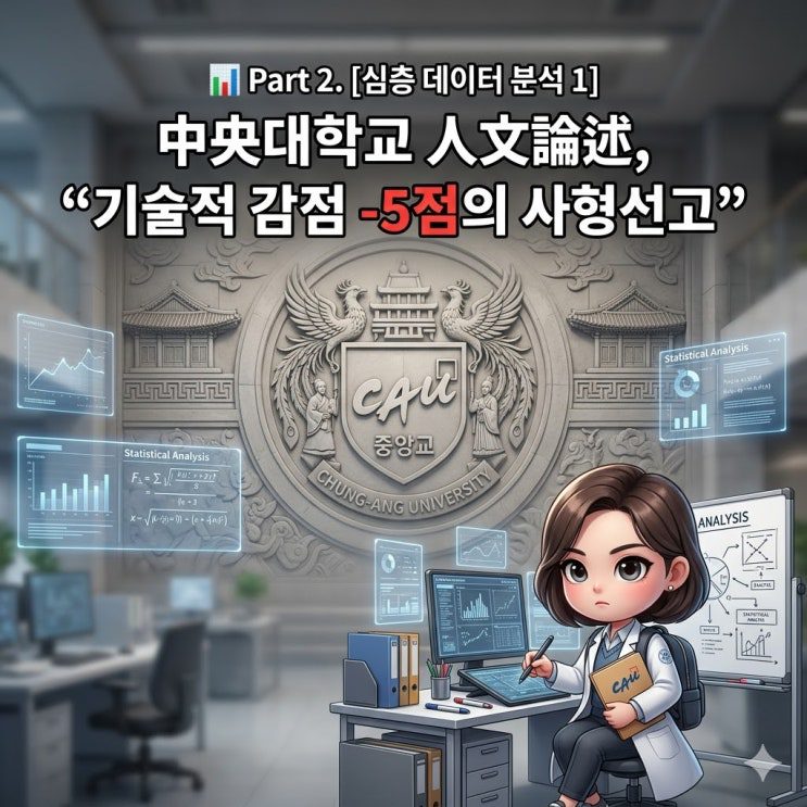 중앙대 인문논술 기술적 감점표