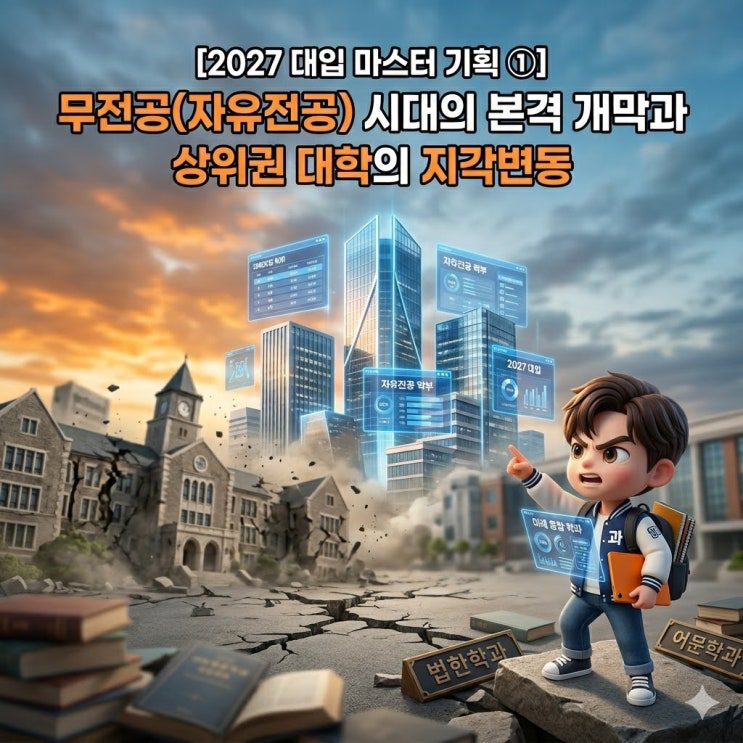 무전공(자유전공) 시대의 개막과 상위권 지각변동 — 연세대 진리자유학부·한양대 인터칼리지학부