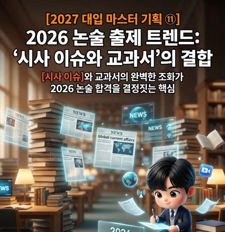 2026 논술 출제 트렌드 — '시사 이슈'는 교과서로 번역하라 (한국외대 기출)