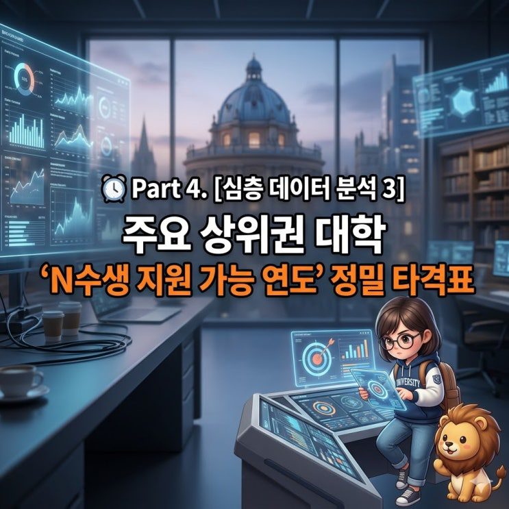 주요 대학 N수생 허용 연도 비교