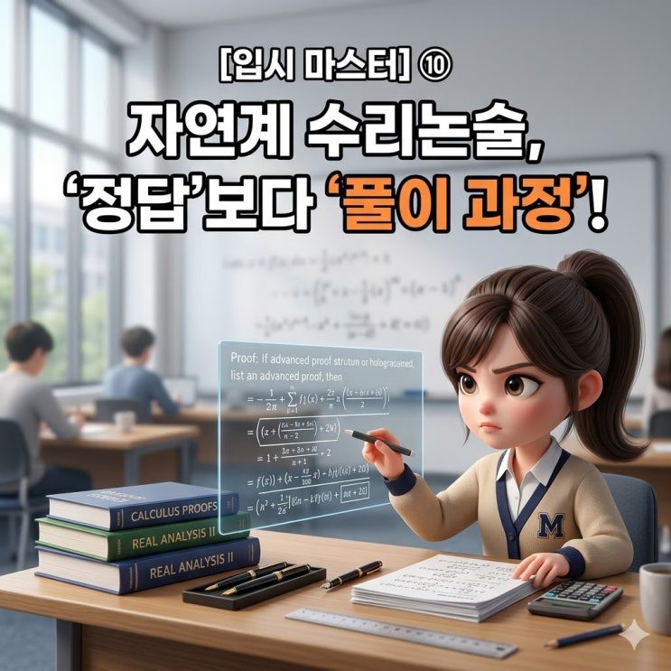 자연계 수리논술, '정답'보다 '풀이 과정' — 아주대·건국대 채점표로 본 부분점수 전략