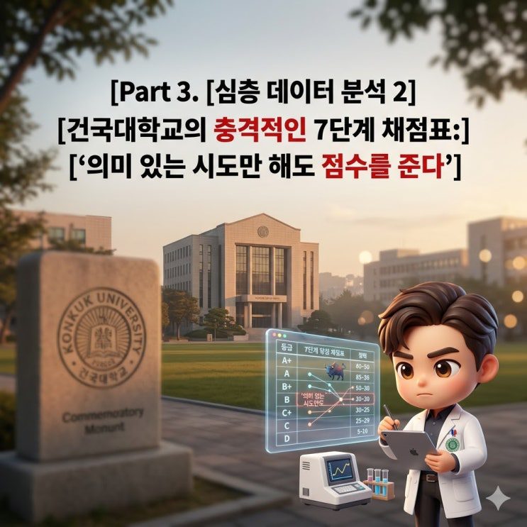 건국대 수리논술 A+~F 7단계 채점표