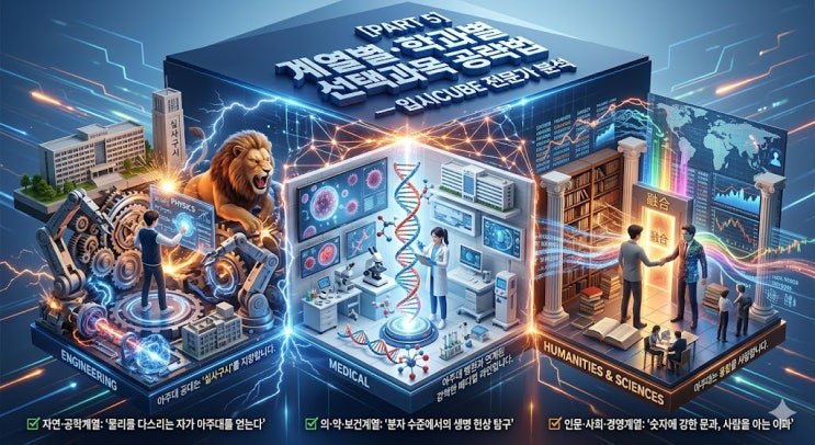 아주대 과목별 특징 분석