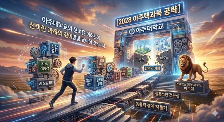 아주대 계열별 공략법