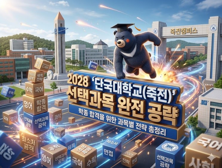 2028 단국대(죽전) 선택과목 공략 — 실용과 도전의 시너지, 수학·정보 일체형 전략