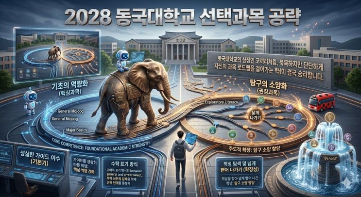 동국대 과목별 전략 분석