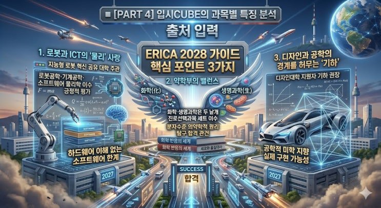 한양대 ERICA 과목별 전략 분석