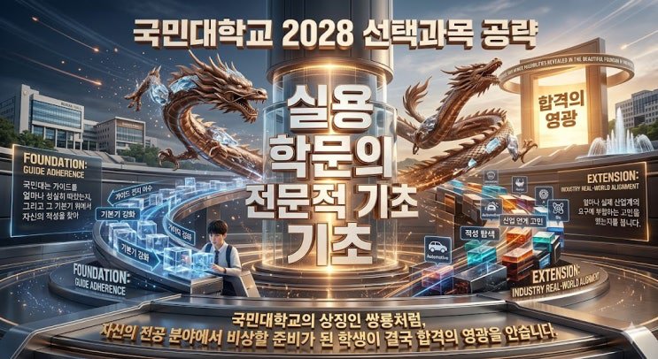 국민대학교 계열별 권장과목 로드맵