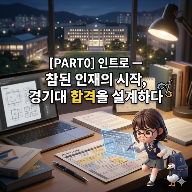 2028 경기대 선택과목 공략 — 기초의 견고함과 전공을 향한 성실성
