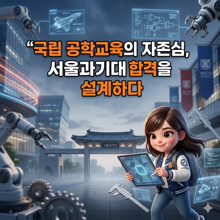 2028 서울과학기술대학교 선택과목 공략 — 국립 공대의 정공법, 물리와 미적분Ⅱ로 승부하라