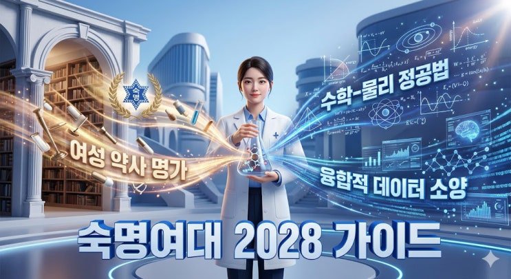 숙명여대 과목별 핵심 포인트