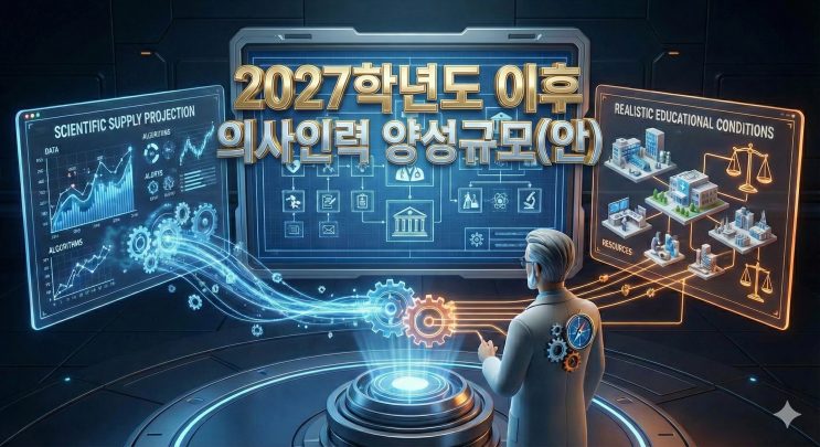 2027 의대 증원의 실체 — '4,724명'의 근거와 교육 현장이 선택한 '수정 대안'의 의미