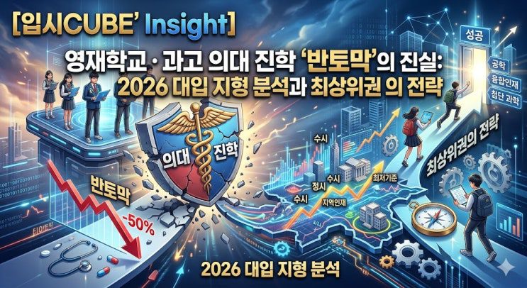 영재학교·과고 의대 진학 '반토막'의 진실 — 2026 대입 지형 분석과 최상위권의 전략