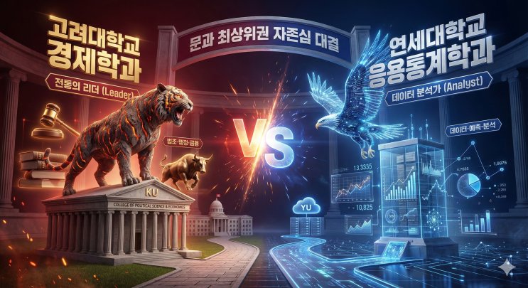[라이벌 매치] 고려대 경제학과 vs 연세대 응용통계학과, 상경계의 심장 부 승자는?