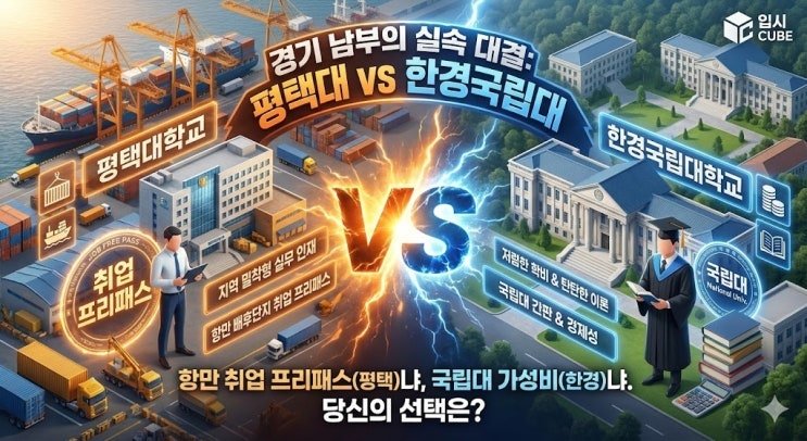 평택대 스마트물류 vs 한경국립대 물류, '평택항의 실리'냐 '국립대의 가성비'냐?