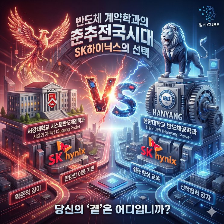 [긴급분석] 서강대 vs 한양대, SK하이닉스 계약학과 최후의 승자는?