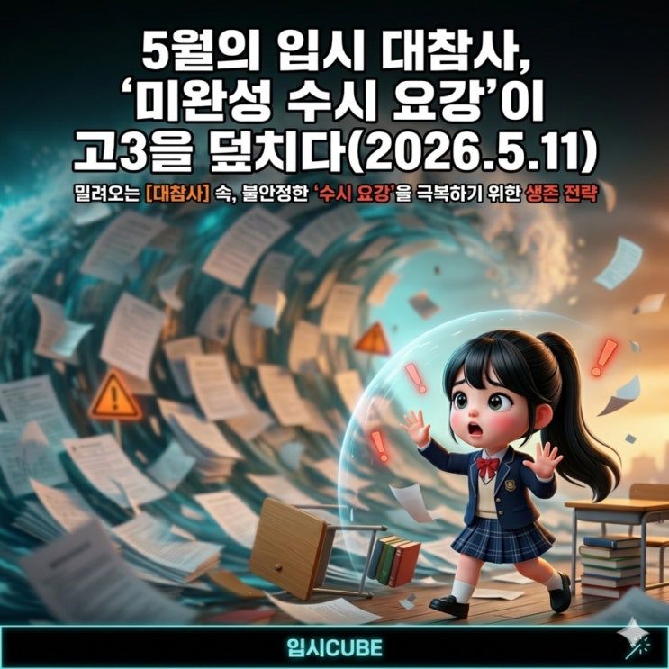 5월의 입시 대참사, '미완성 수시 요강'이 고3을 덮치다