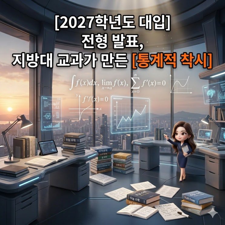 대교협 2027 대입전형 발표, 지방대 교과가 만든 통계적 착시