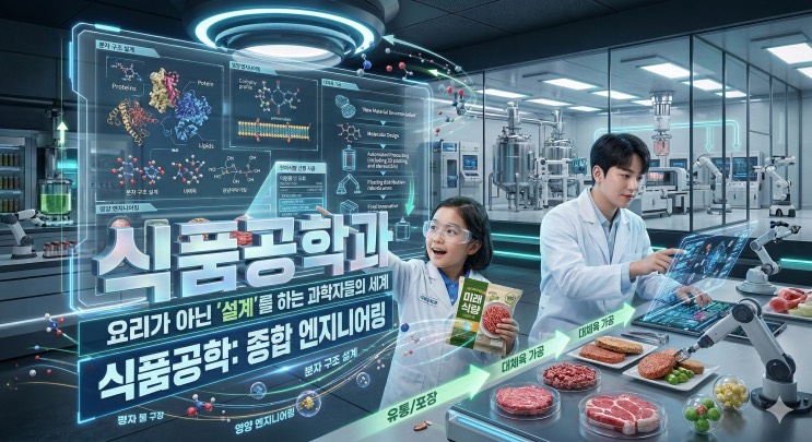 떡볶이 레시피가 아닌 '바이오'를 배우는 곳, '식품공학과' 지망 중학생의 필승 로드맵