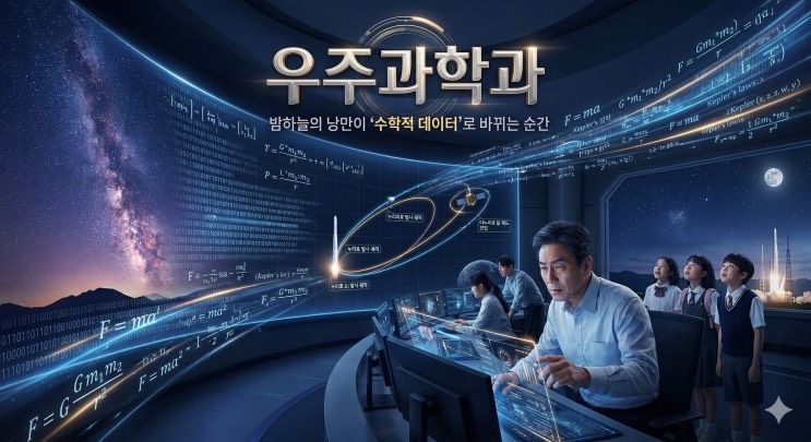 뉴 스페이스 시대, 우주를 꿈꾸는 아이를 위한 '우주과학과' 중등 입시 로드맵 (2028 대입 개편안 반영)