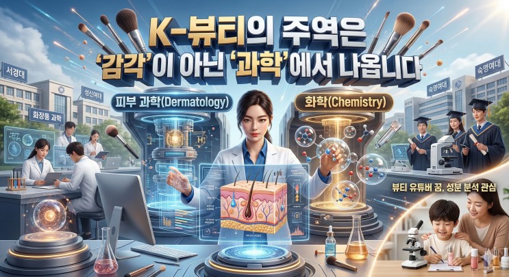 메이크업이 아니라 '뷰티 사이언스', 뷰티미용학과 꿈꾼다면? 중학교 때 끝내야 할 로드맵