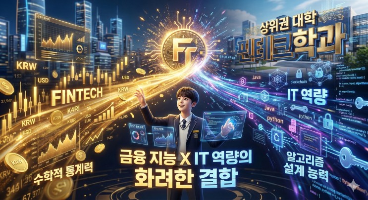 미래의 월스트리트는 '코드' 위에서 움직인다, '핀테크학과'를 꿈꾼다면? 중학교 로드맵