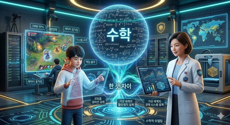 게임을 좋아하는 아이, '게임공학'을 꿈꾼다면? 중학교 때 끝내야 할 입시 로드맵 (코딩보다 수학이 먼저인 이유)