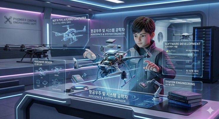 4차 산업의 눈, '드론' 전문가를 꿈꾼다면? 중학교 때 끝내야 할 입시 로드맵 (항공우주와 IT의 융합)