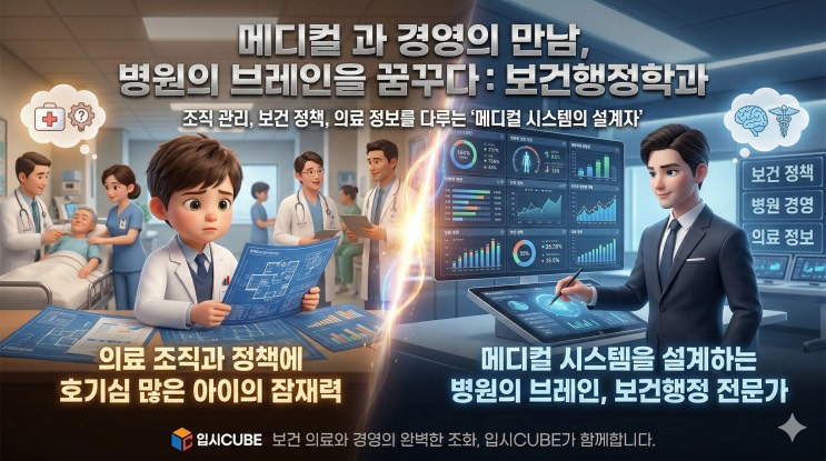 병원의 경영 전문가, '보건행정'을 꿈꾼다면? 중학교 때 끝내야 할 입시 로드맵