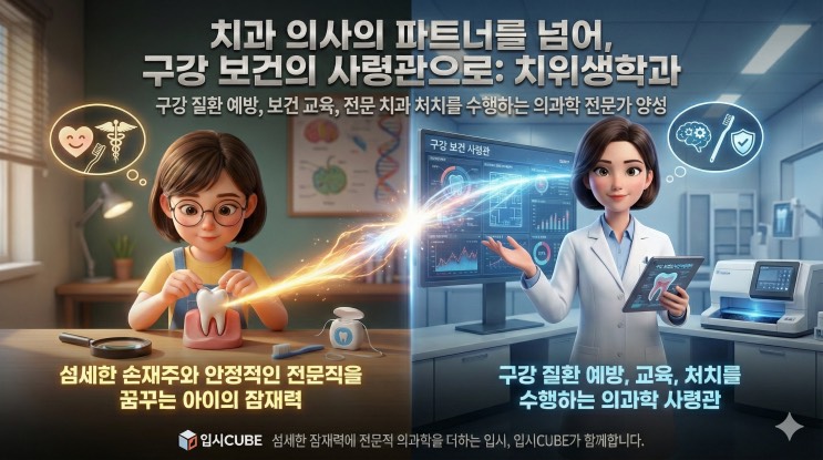 평생 직업의 시대, '치위생학과'를 꿈꾼다면? 중학교 때 끝내야 할 입시 로드맵