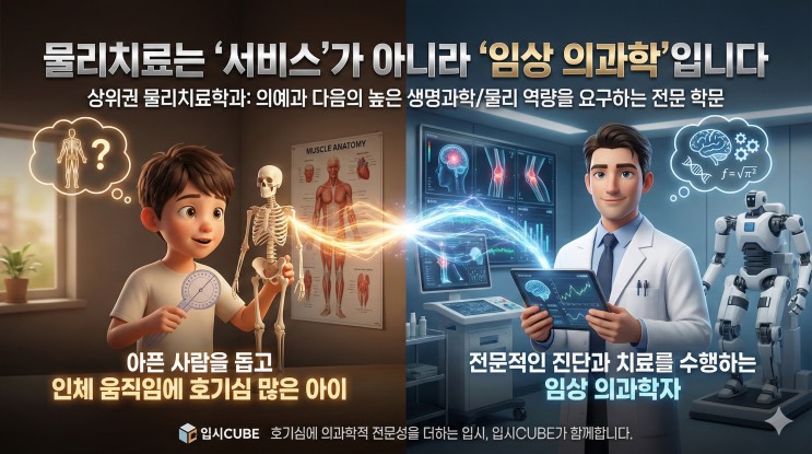 손끝으로 만드는 의학적 기적, '물리치료학과'를 꿈꾼다면? 중학교 때 끝내야 할 로드맵