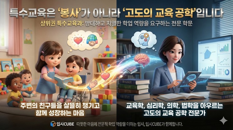 따뜻한 마음 그 이상의 전문성, '특수교육과' 지망생이 중학교 때 끝내야 할 로드맵
