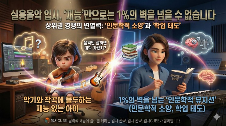 실용음악을 꿈꾸는 아이, '공부'는 포기해도 될까요? 중학교 때 끝내야 할 '실용음악과' 입시 로드맵
