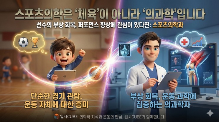 운동과 과학의 만남, '스포츠의학'을 꿈꾼다면? 중학교 때 끝내야 할 입시 로드맵