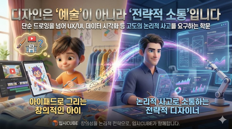 그림만 잘 그리면 된다? '시각디자인'을 꿈꾼다면 중학교 때 끝내야 할 입시 로드맵