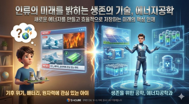 2차전지와 기후위기, 인류의 난제를 풀고 싶다면? '에너지공학과' 중등 로드맵 (화학인가, 물리인가?)