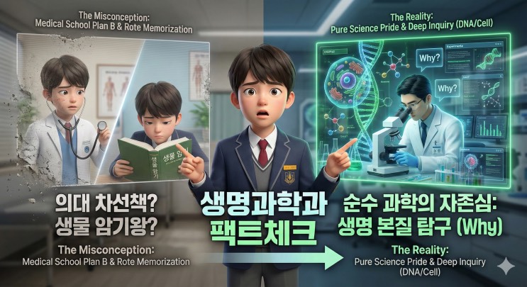 의대 지망생들의 '플랜 B'? 천만의 말씀. 순수 과학의 자존심 '생명과학과' 입시 로드맵