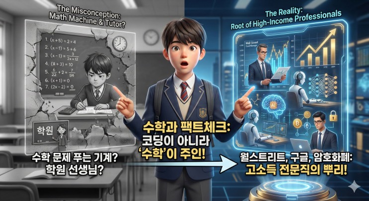 AI 시대의 진짜 주인은 코딩이 아니라 '수학'입니다. <수학과> 입시 로드맵 (천재만 가는 곳일까?)