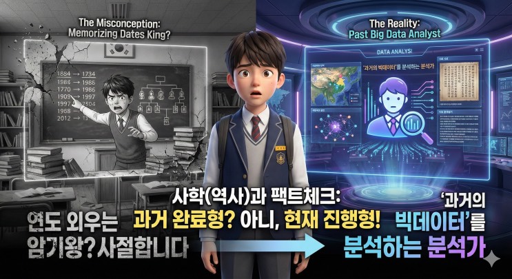 연도 외우는 암기왕? 사절합니다. '과거의 빅데이터'를 분석하는 '사학(역사)과' 입시 로드맵