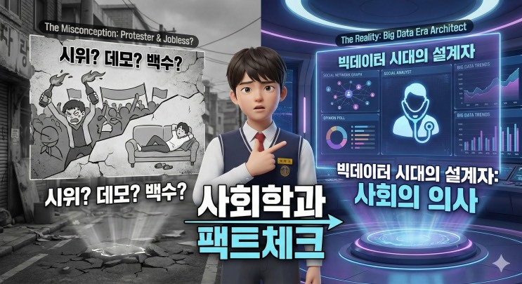 시위하는 학과? 천만의 말씀. 빅데이터 시대의 설계자 '사회학과' 입시 로드맵