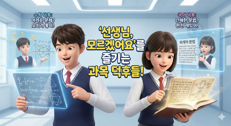 '선생님, 이 문제 모르겠어요'를 즐기는 변태(?)만 오세요. 수학교육과/국어교육과 입시 로드맵