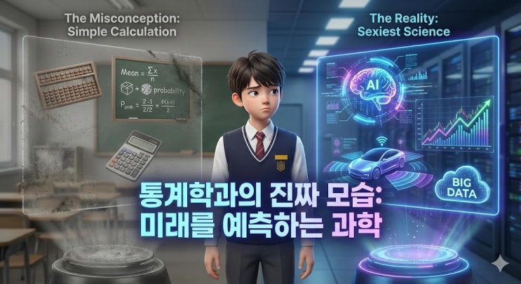 4차 산업혁명의 심장 '통계학과', 수학만 잘하면 될까? 중등입시 로드맵 (빅데이터/AI 분야 필독)