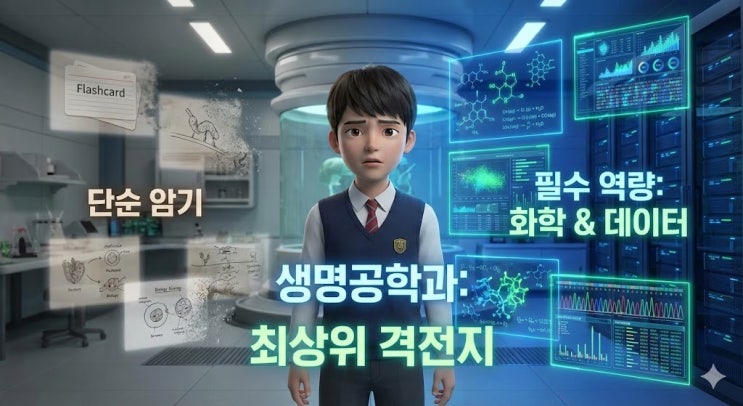 의대 아니면 어때? 미래 기술의 정점 <생명공학과> 입시 로드맵 (생물만 잘하면 망합니다)